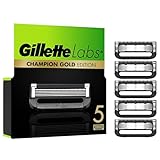 Gillette Labs Champion Gold Edition Ersatzklingen, Kompatibel Mit Gillette Labs...