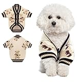Hundepullover, Gestricktes Hundepulli für Kleine Mittlere Hunde, Niedlich Hunde...