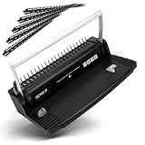 GENIE CB 820 Spiralbindegerät 38cm inkl. 20 Binderücken| Bindegerät...