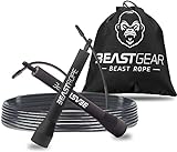 Beast Gear Springseil für Erwachsene - Fitness-Speed-Rope für Ausdauer,...