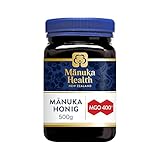 Manuka Health - Manuka Honig MGO 400+ 500g, hergestellt und abgefüllt in...