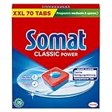 Somat Classic Spülmaschinen Tabs 1x 70 Stk. Geschirrspül Tabs für eine...