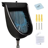 Urinale für Männer verschüttete wasserfreies wasserfreies Garagen Urinal mit...