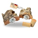 2 x Korksitzbrett - 10cmx10cm, Garantierter Spaß, aus 100% Naturkork inkl....