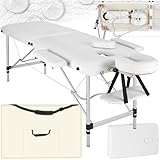 tectake Massageliege 2 Zonen, Massagetisch, Massageliege klappbar,...