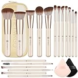 Pinselset Makeup HEYMKGO 18 Stück Professionelle Makeup Pinsel Set mit 2...