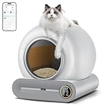 Katzenklo Selbstreinigend Katzentoilette Groß XXL 68L, Automatisches Katzenklo...