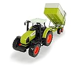 Dickie Toys 203739000 Toys CLAAS Ares Set, großer Traktor mit Anhänger und...