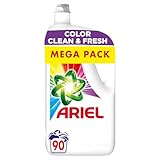 Ariel Waschflüssigkeit, 90 Wäsche, Color, Hervorragende Ergebnisse bereits...