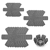 15 Stück Pfannenschoner aus Filz, Stapelschutz für Töpfe und Pfannen, 3...