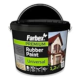 FARBEX Universal Premium Gummi Farbe-Innen und Außenfarbe für alle...