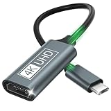 USB C auf HDMI, Type C auf HDMI 4K Adapter Thunderbolt 3/4 AUF USBC auf Hdmi...
