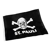 St Pauli Fahne Totenkopf 100x150 - eine Größe