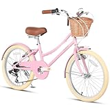 Glerc Missy 20' Zoll Mädchen Cruiser Kinder Fahrrad 6-Gang Teen Hybrid City...