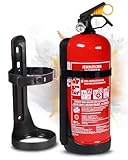 2 kg Feuerlöscher-Pulver GP-2X ABC Manometer + Halterung (made in Europe auch...