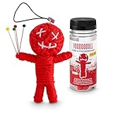 Voodoo Doll in Dose | lustige Mini-Voodoo-Puppe to go | LIEBE & FREUNDSCHAFT...