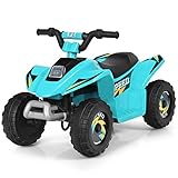 GOPLUS 6V Elektro Kindquad ATV mit Vor- und Rückwärtsschalter, Miniquad...