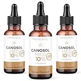 CANOSOL MED 10% O-Active Plus - Hanföl Hanftropfen Hanfsamenöl Hemp Oil - Je...