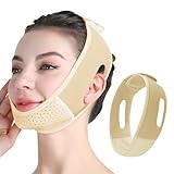 ChaneeHann Hautfarbene V-Line Gesichtsmaske – Wiederverwendbare Atmungsaktive...