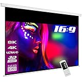 ESMART Professional MIMOTO Motor-Leinwand 303 cm Bild 266 x 149 cm (120') 16:9 |...