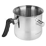 Tadar Milchtopf Milchtopf 2LCooking Pot Double Boiler Double Walled Butter...