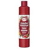 Hela Curry Gewürz Ketchup extra hot (1 x 800 ml Flasche)