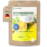 Maxxi Clean | 1x 900 g Zitronensäure Pulver in Lebensmittelqualität | Made in...