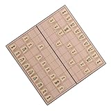 NOLITOY Magnetisches Faltbares Japanisches Shogi brettspiel für Erwachsene und...