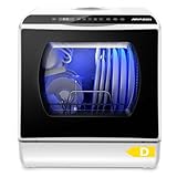 AIRMSEN Tischgeschirrspüler, Mini Geschirrspüler mit 5+1 Programme & 5L...