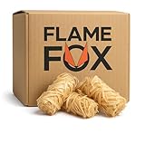 Flame Fox Anzündwolle XXL 5kg aus Öko-Holzwolle & Wachs I Kaminanzünder &...
