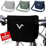 Valkental® x KLICKfix® - wasserdichte Lenkertasche | 7L Volumen | Robuste...