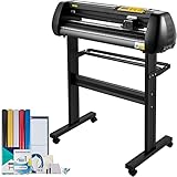 VEVOR Vinyl Schneidemaschine Schneideplotter 720 mm SignMaster Bodenständer,...