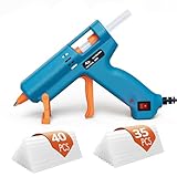 Tilswall Heißklebepistole 50W mit 75 Klebesticks 7 mm x 130 mm,...