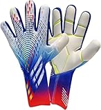 XUEQI Fußballhandschuhe für Jugendliche, Torwarthandschuhe, professionelle...