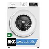 Heinrich´s Waschmaschine, 8kg, 15 Programme, 1400 U/min., Aqua-Stop,...