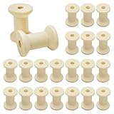 20 Stück Retro-Holzspulen, Kreatives Holzspielzeug, Aufklärungsspielzeug Für...