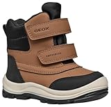 Geox Baby-Jungen B FLANFIL Boy B ABX Snow Boot, Tobacco/Black, 24 EU