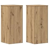 vidaXL Pflanzenständer 2 STK., Blumenständer Hohle Konstruktion, Dekosäule...