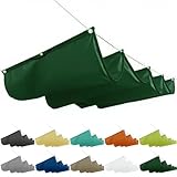 wintergarten beschattung 2x2.5M, terrassendach Sonnenschutz, pergola beschattung...