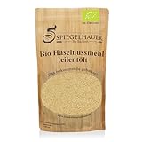 Bio Haselnussmehl teilentölt 1 kg Low Carb Mehl vegan, gemahlene Haselnüsse...