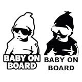 Baby an Bord Aufkleber Aufkleber, 2 Stück Sicherheit Vorsicht Zeichen für...