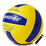 Lemondo Volleyball PU weich offizielle Größe 5 wasserdicht Beachvolleyball...