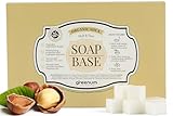 BIO Sheabutter Seifenbasis zum Seifengießen, Glycerinseife, Rohseife zum...