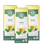 LEBENSBAUM 3 x Tulsi Bio Kräutertee, Bio Tee Set aus indischen Basilikum, 3er...