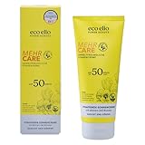 Eco Elio LSF 50 Sonnencreme Mehr Care - Für Gesicht und Körper I Ohne...