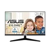 ASUS Eye Care VY229Q - 21,5 Zoll Full HD Monitor - 75 Hz, 1ms MPRT, Adaptive...