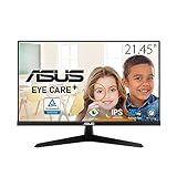 ASUS Eye Care VY229HE - 22 Zoll Full HD Monitor - 75 Hz, 1ms MPRT, AdaptiveSync,...