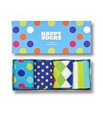 Happy Socks Unisex 4-Pack Big Dot Gift Set Socken,...