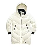 The North Face Women Albroz Parkina Winter Puffer Jacket Large Vintage White