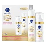 NIVEA Cellular LUMINOUS 630® Tagespflege Fluid und Intensiv-Serum Set, Anti-Pigmentflecken Pflegeset, inklusive Anti-Aging Tagespflege und Serum, Geschenkbox (1 x 40 ml, 1 x 30 ml)